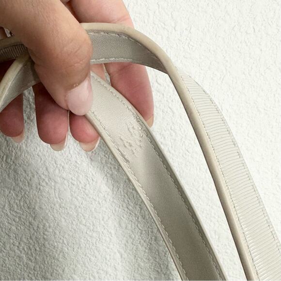 Cha Cha Cha Nel Cream Tote Bag with Blue Snake - Picture 10 of 10